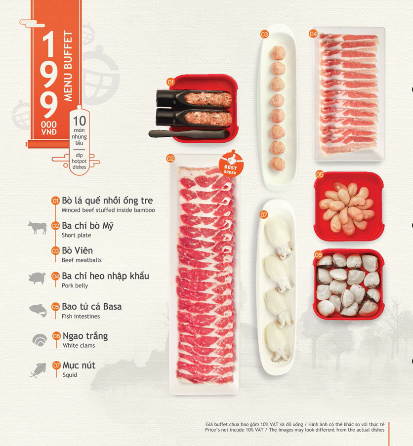 Menu Hotpot Story - The Artemis 4