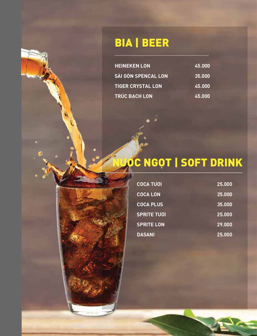 Menu King BBQ Buffet - Crescent Mall 30 