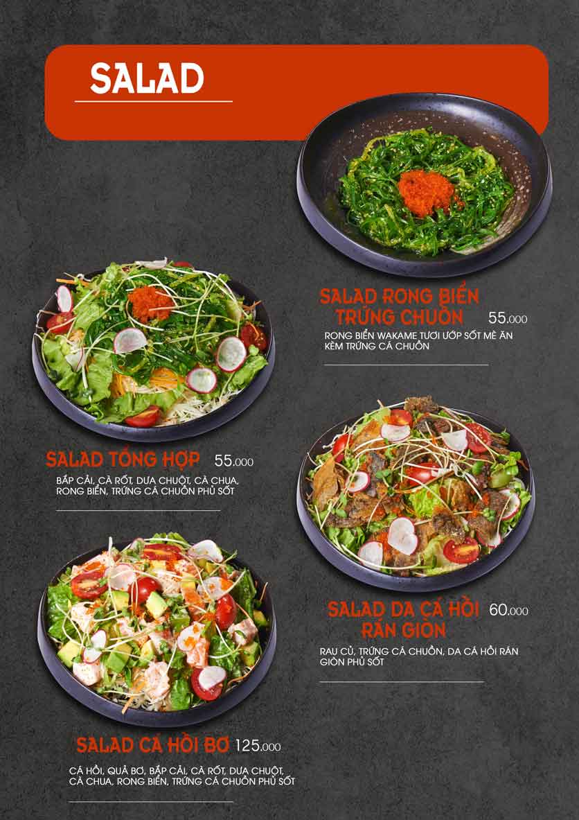 Menu Let’s Sushi - Trần Huy Liệu 5 
