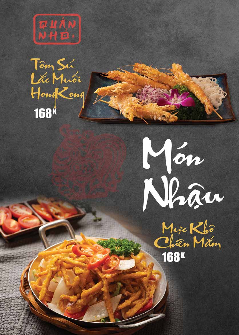 Menu Quán Nhỏ - Nguyễn Khánh Toàn 9 