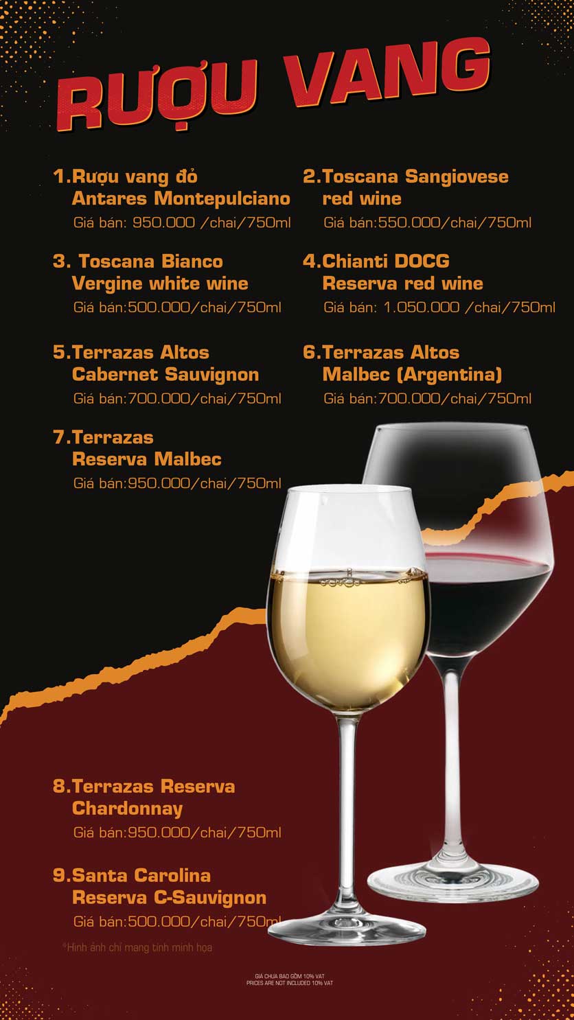 Menu Vuvuzela - Tràng Thi 15 