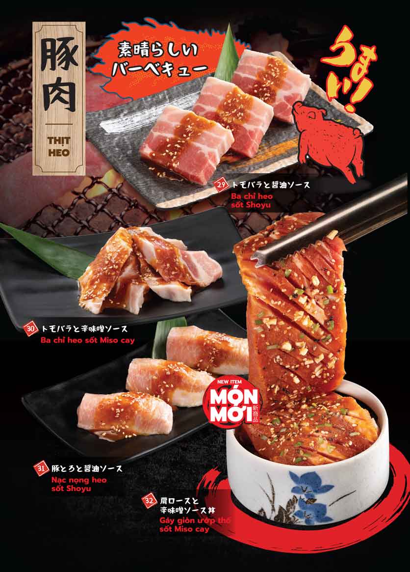 Menu Yakimono - Times City 14 