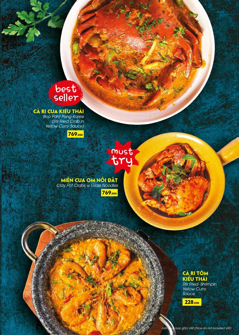 Menu COCA Restaurant - Nhà hàng lẩu Thái - Láng Hạ 20 