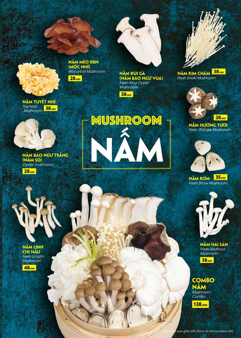 Menu COCA Restaurant - Nhà hàng lẩu Thái - Láng Hạ 32 