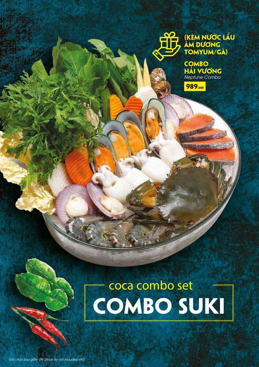 Menu COCA Restaurant - Nhà hàng lẩu Thái - Láng Hạ 33 