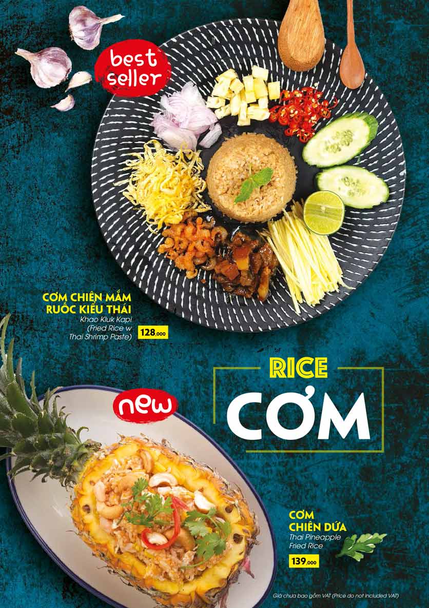 Menu COCA Restaurant - Nhà hàng lẩu Thái - Láng Hạ 37 