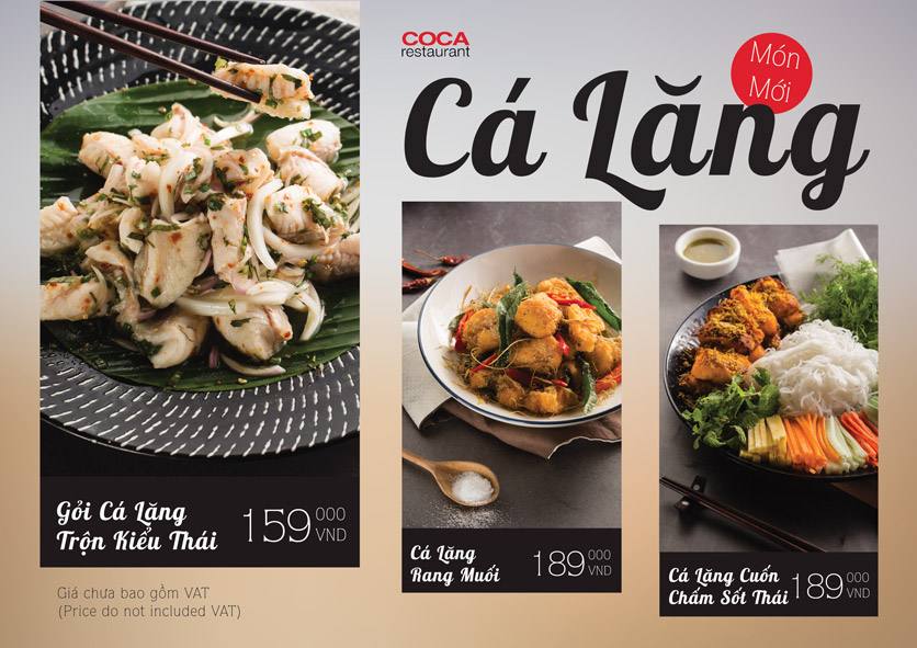 Menu COCA Restaurant - Nhà hàng lẩu Thái - Láng Hạ 45 