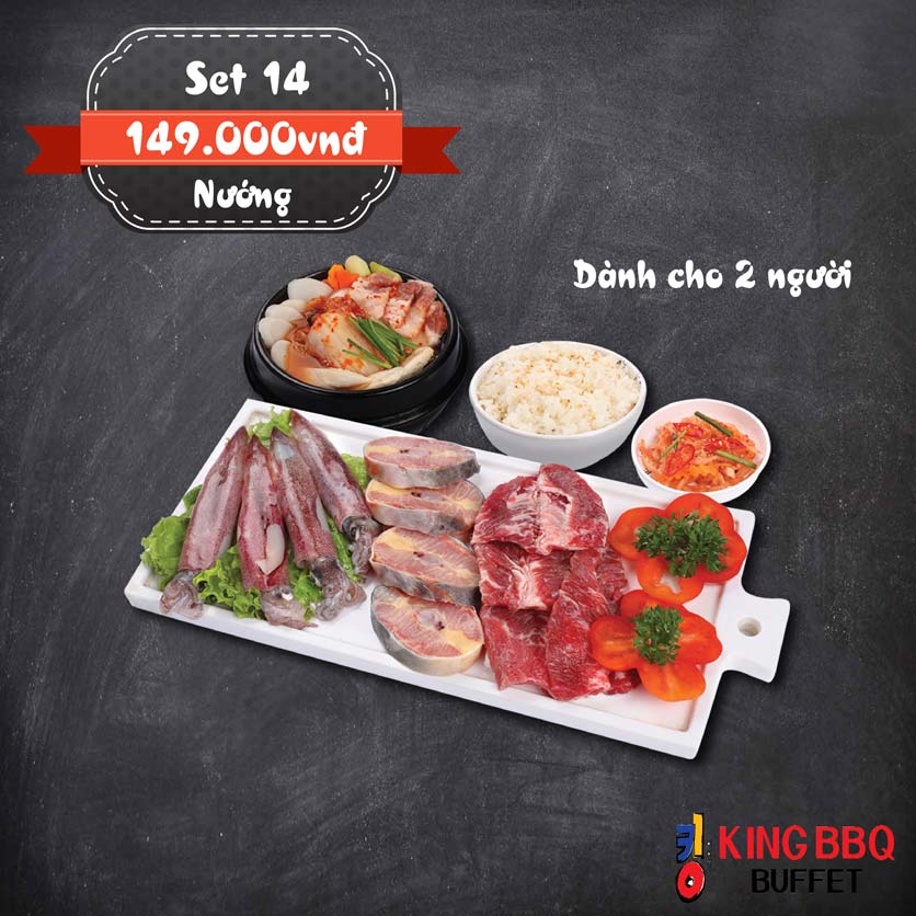 King BBQ Hàng Tre Chuyên buffet và gọi món