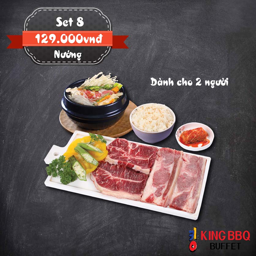 Menu King BBQ - Hàng Tre 8