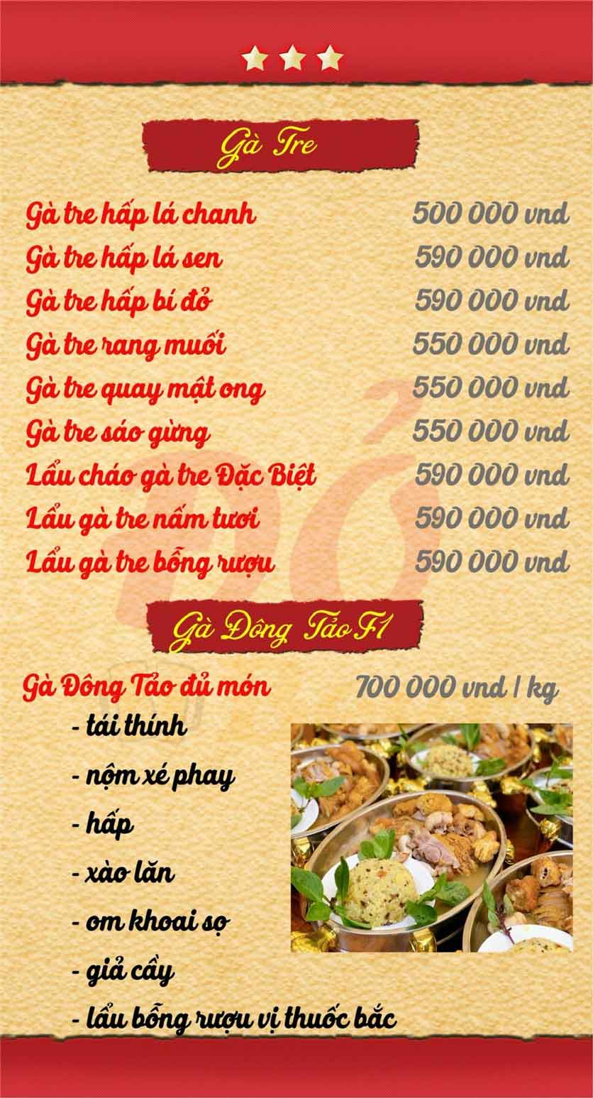 Menu Đỏ Beer - Nguyễn Bỉnh Khiêm 14 