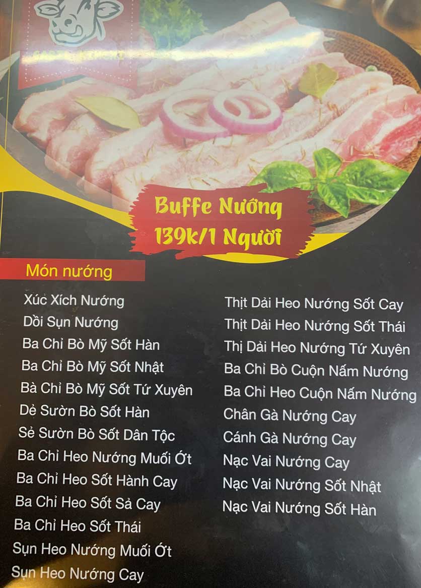 Menu Gabil Kimchi - Nguyễn Chí Thanh 4 