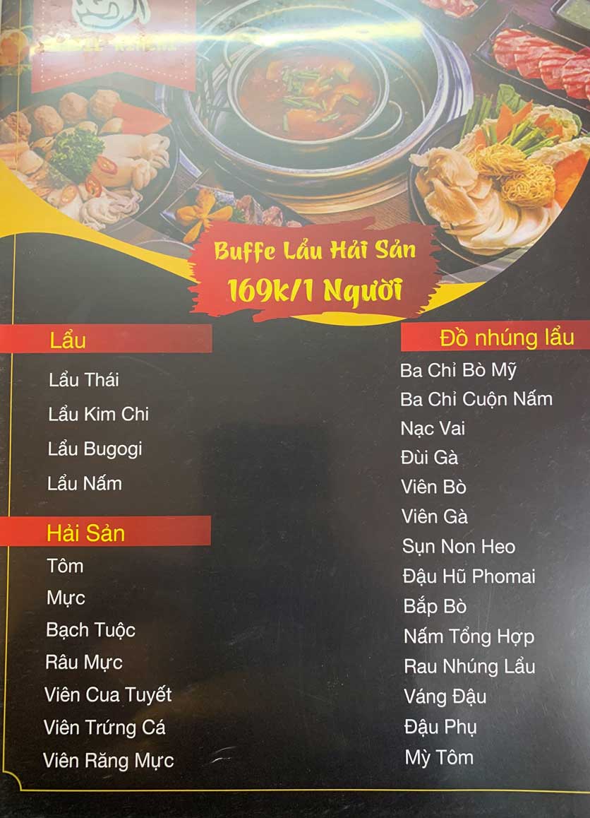 Menu Gabil Kimchi - Nguyễn Chí Thanh 8 