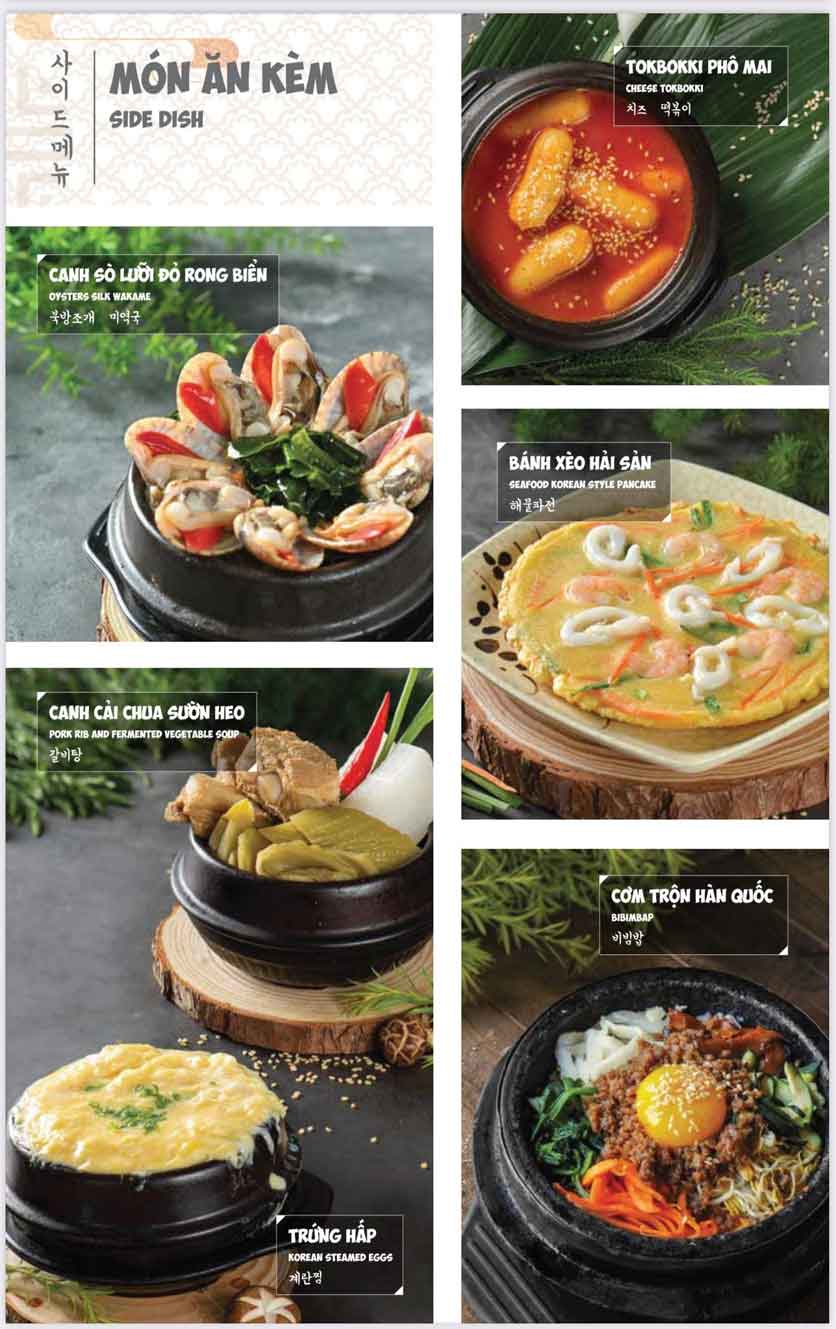 Menu Galbi House - MM Mega Market Bình Phú 15 