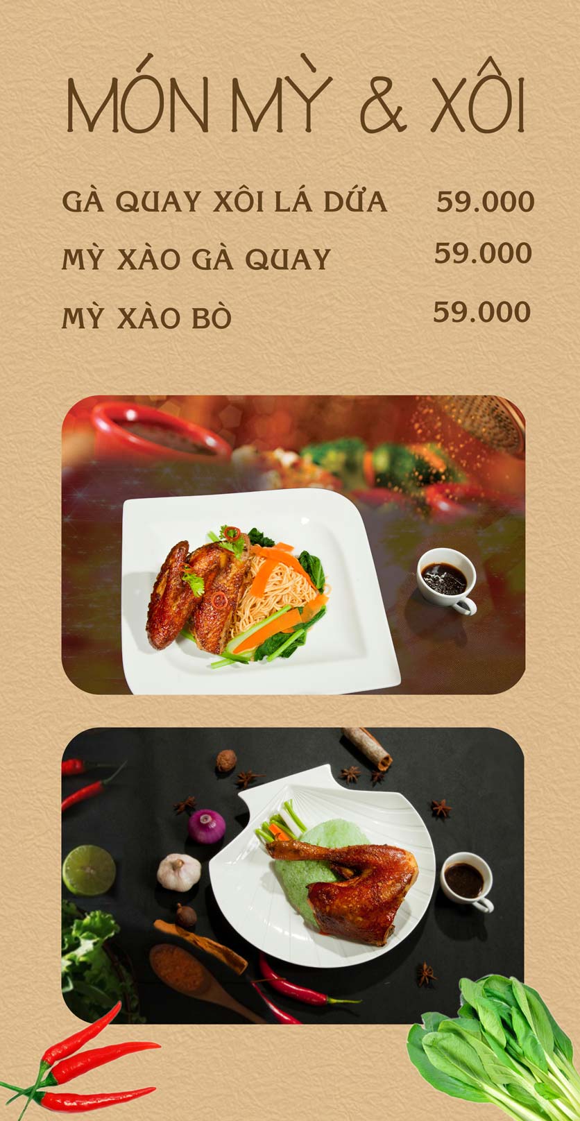 Menu Gà Ngon Saka - Hoàng Diệu 2
