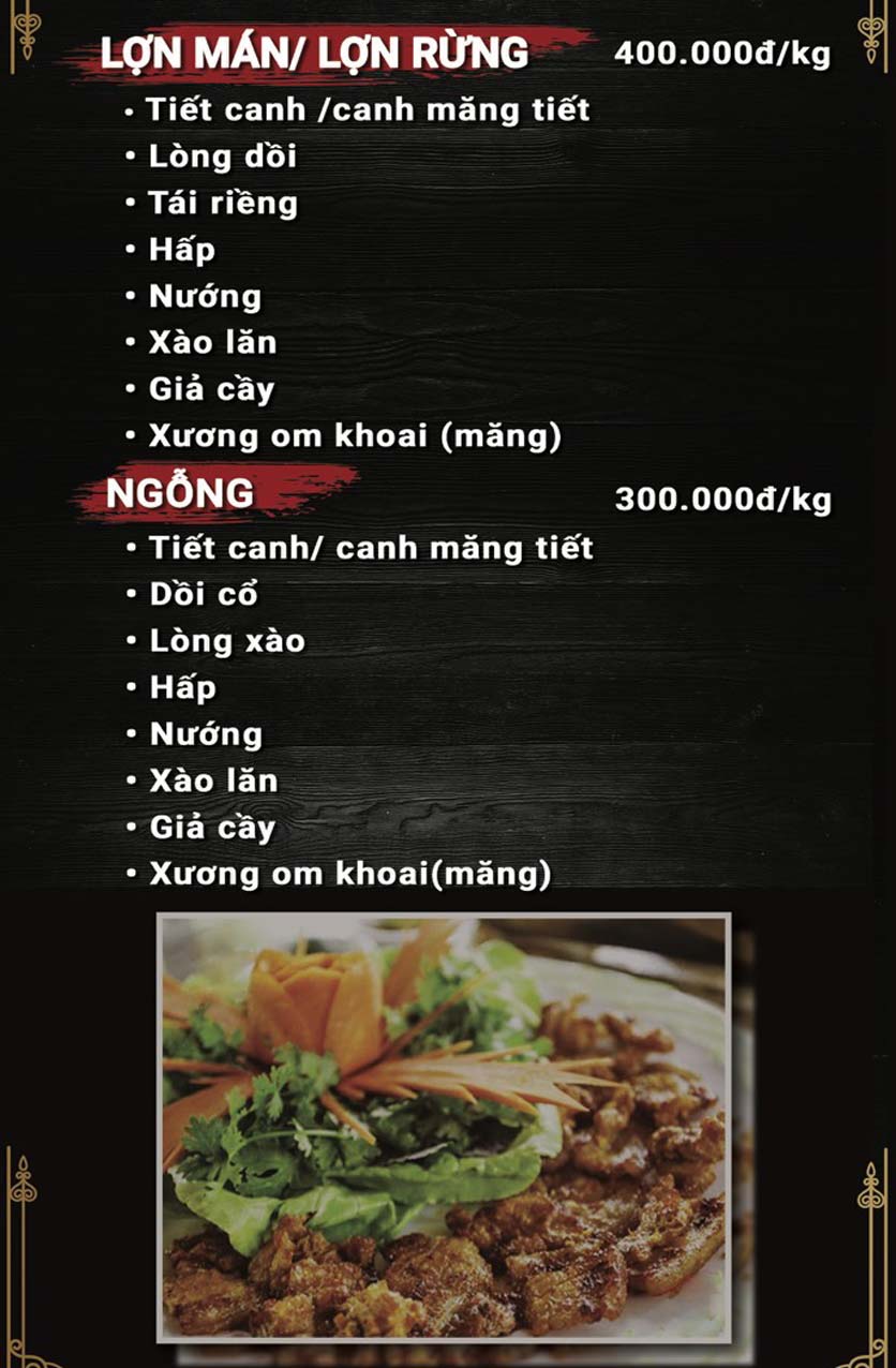 Menu Ẩm Thực Gió Việt - Hà Đông  9 