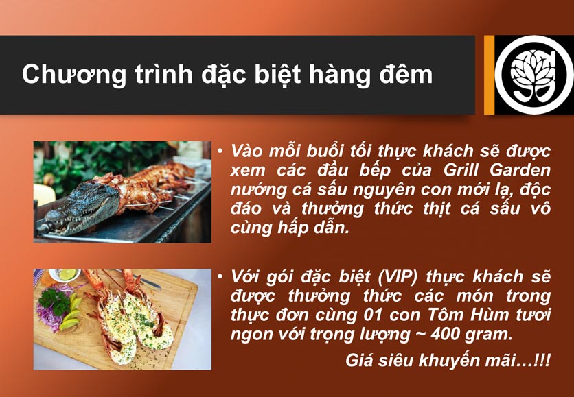 Menu Grill Garden 2 – Trần Phú 3