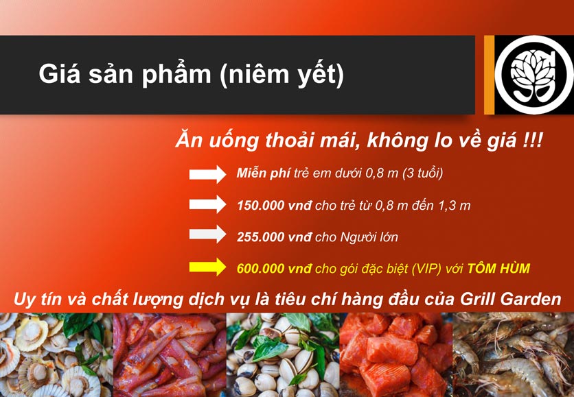Menu Grill Garden 2 – Trần Phú 4