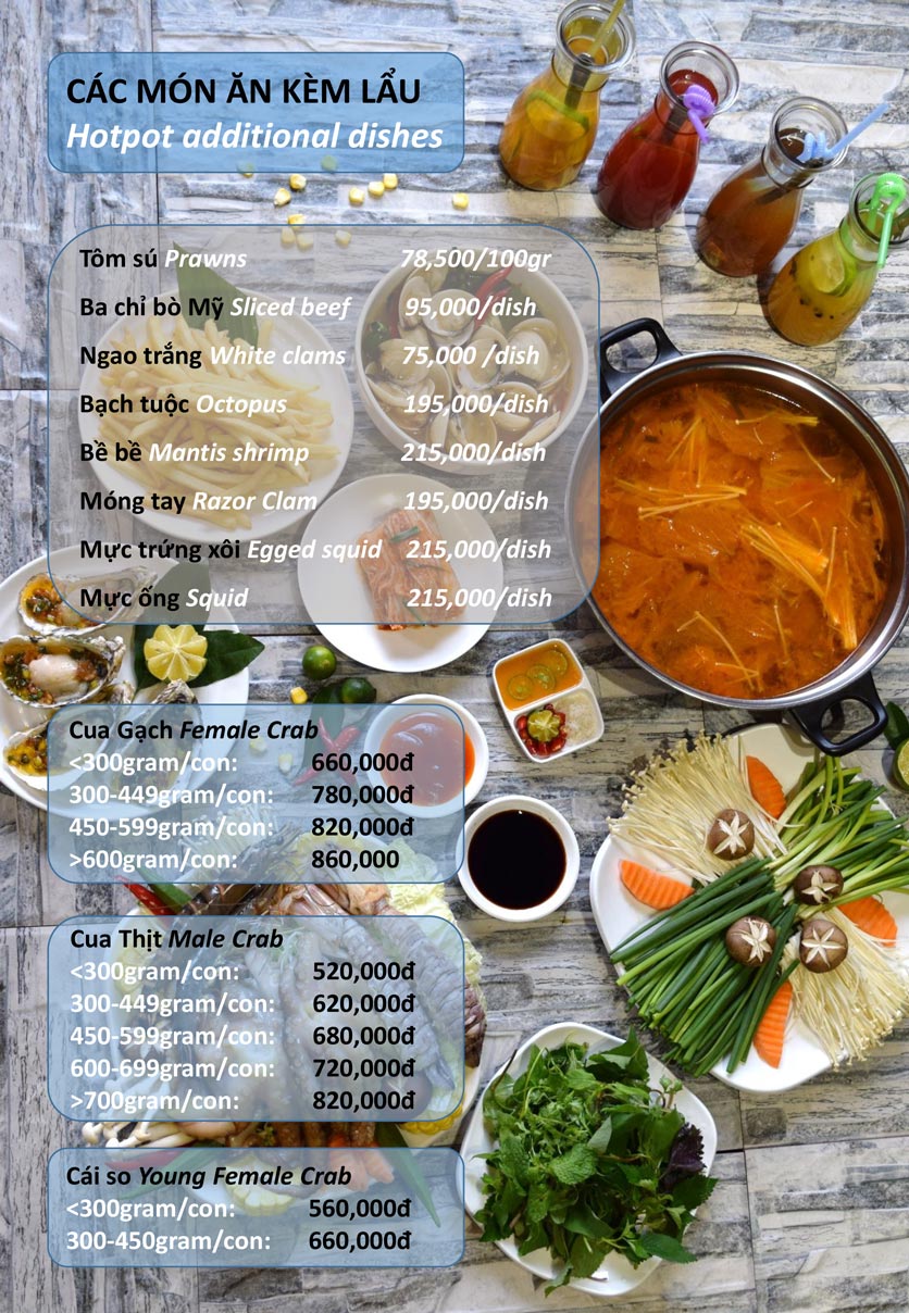 Menu Hải Sản Tomato - Lê Văn Hưu  11