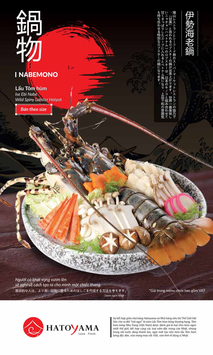 Menu Hatoyama – Nguyễn Chánh 48 