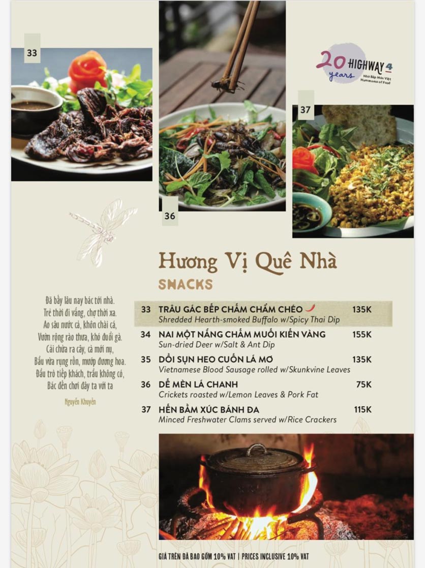 Menu Highway4 - Hàn Thuyên 5