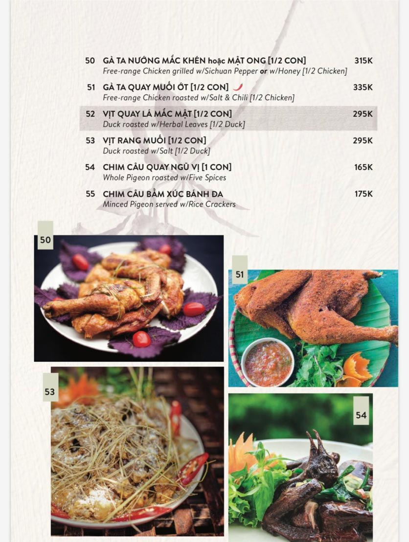 Menu Highway4 - Hàn Thuyên 9