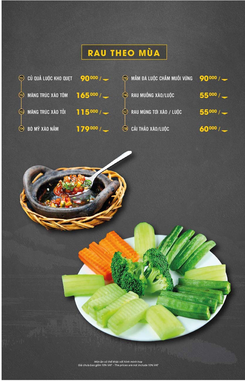 Menu Hải Sản Cua Bay - Đỗ Quang   13 