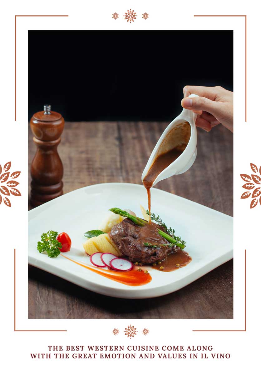 Menu Hầm rượu IL Vino - Duy Tân 27 