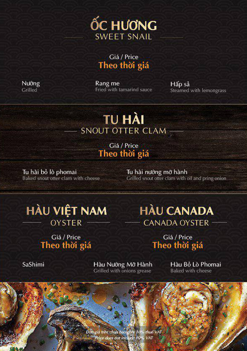 Menu Lão Gia Quán - Xuân La 6