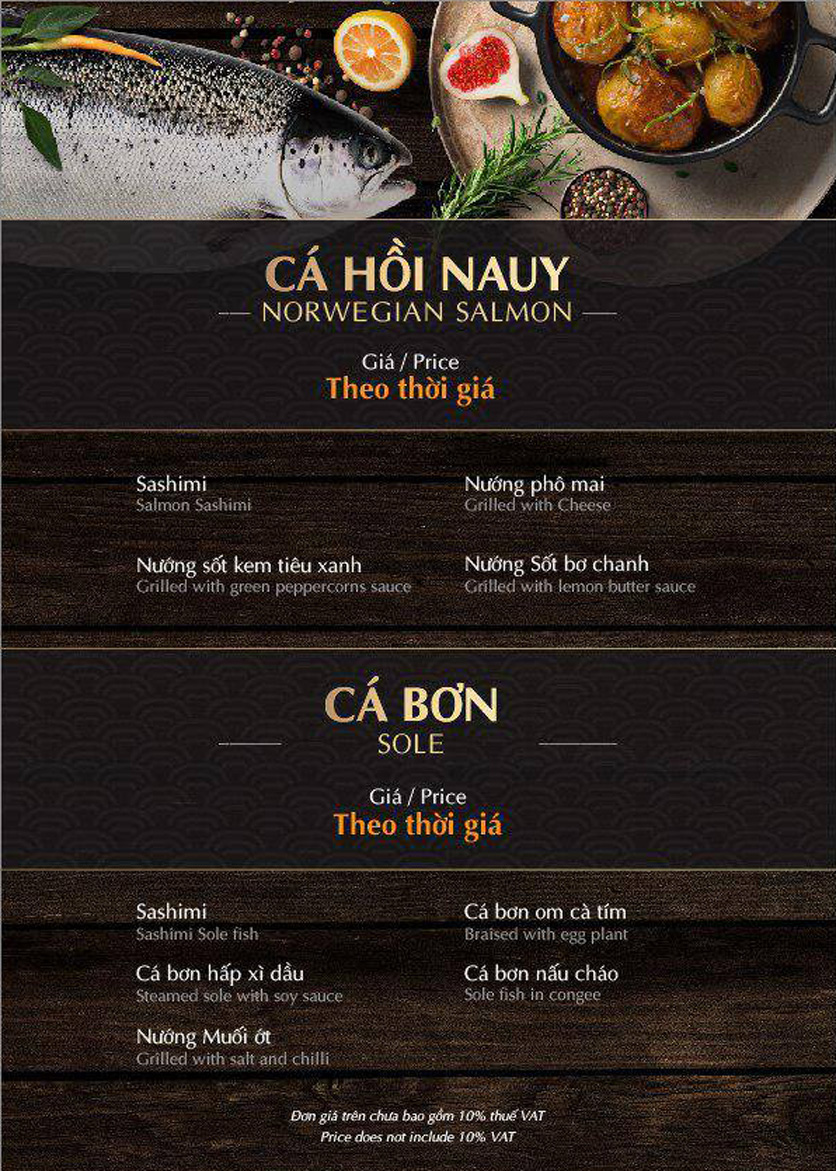 Menu Lão Gia Quán - Xuân La 9