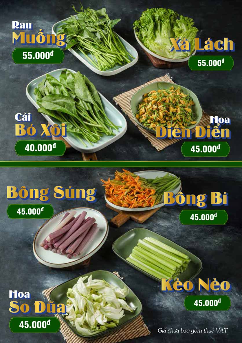 Menu Lẩu Nấm Kinoko - Nguyễn Chánh 27 