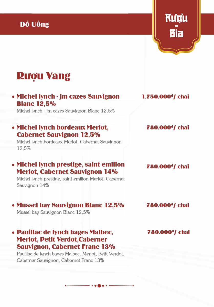 Menu Lẩu Nấm Kinoko - Nguyễn Chánh 41 