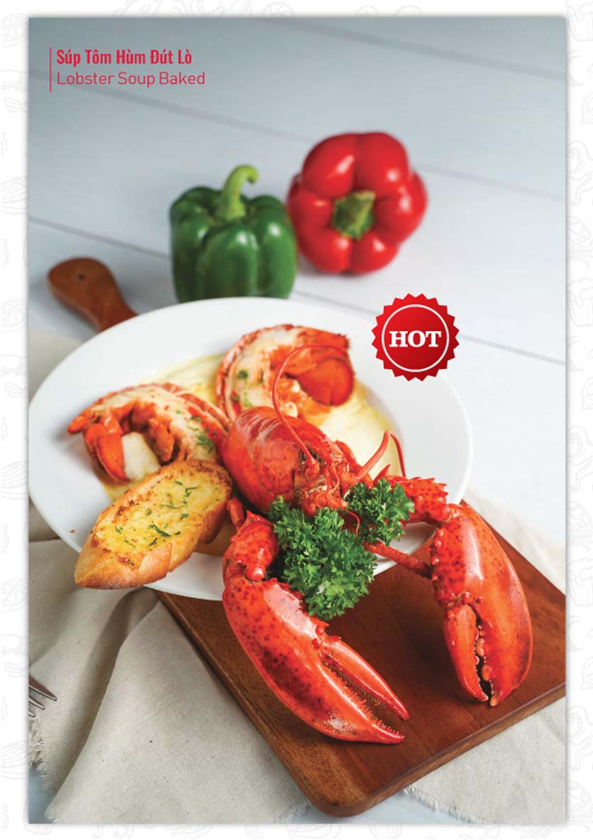Menu Lobster Bay - Nhà Hàng Hải Sản Kiểu Mỹ - Kỳ Đồng 12 