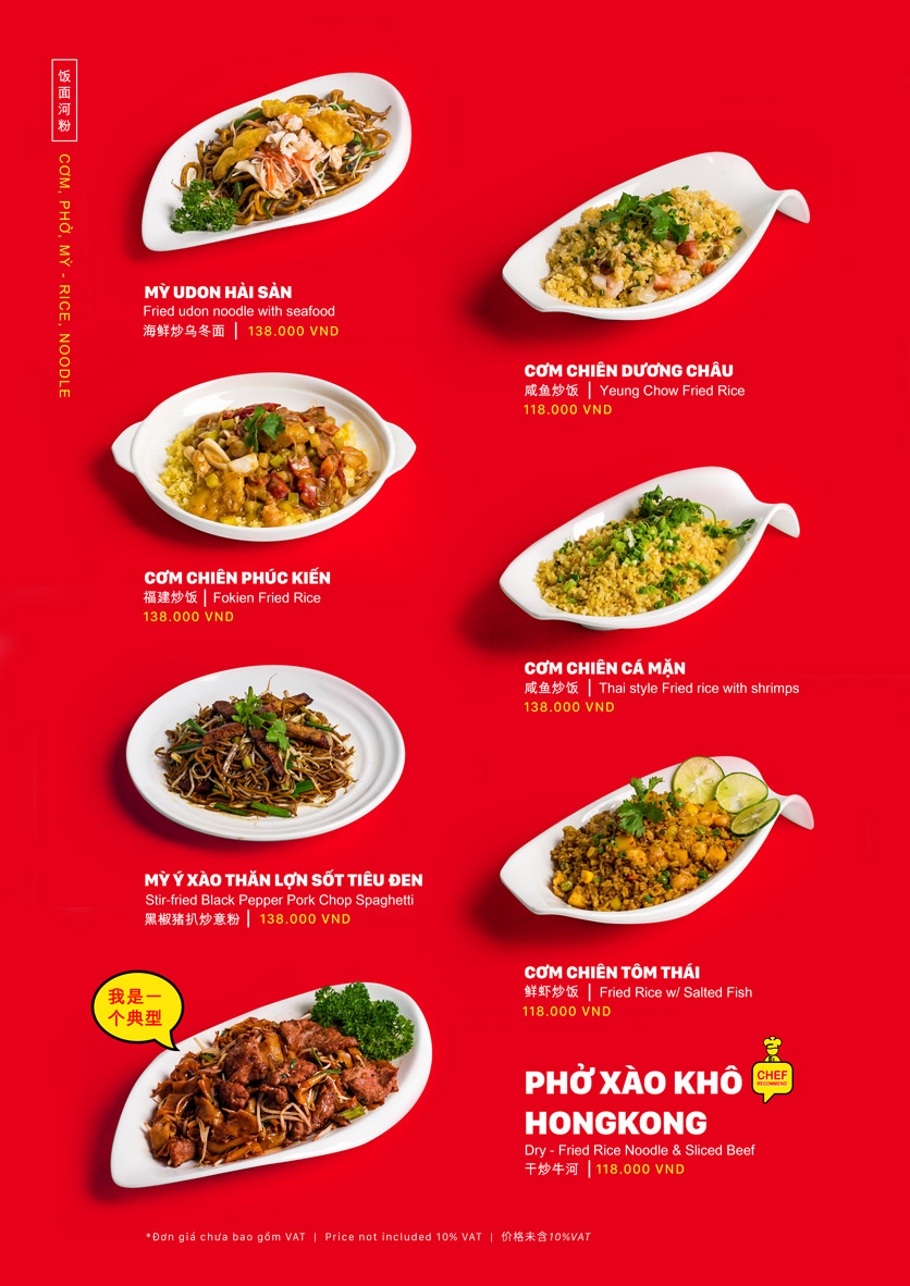 Menu Luk Chew - Phùng Hưng 8 