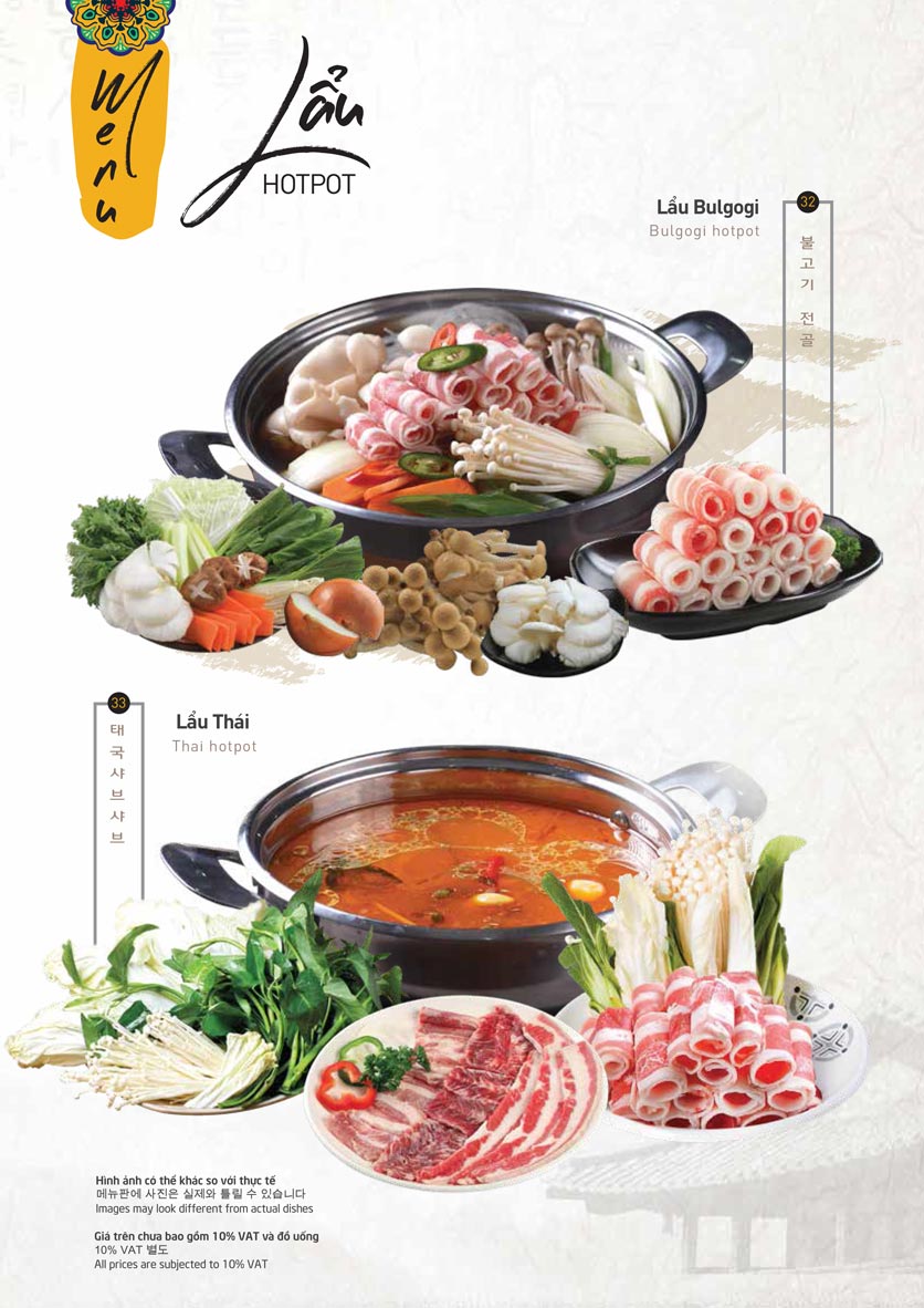 Menu King BBQ Buffet - Aeon Mall Hà Đông 6 