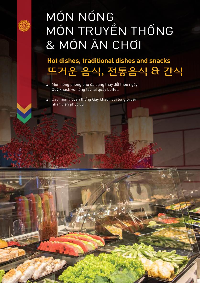 Menu King BBQ Buffet – Aeon Mall Long Biên 7 