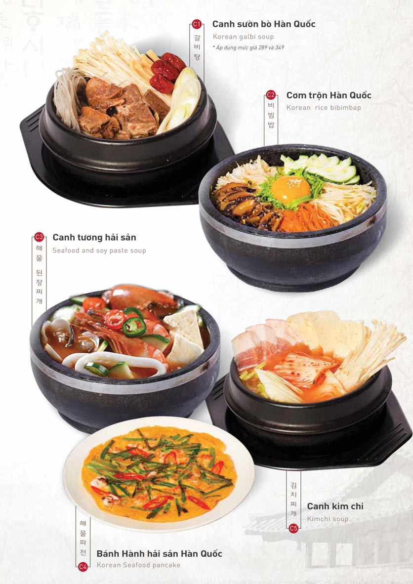 Menu King BBQ Buffet - Aeon Mall Hà Đông 8 