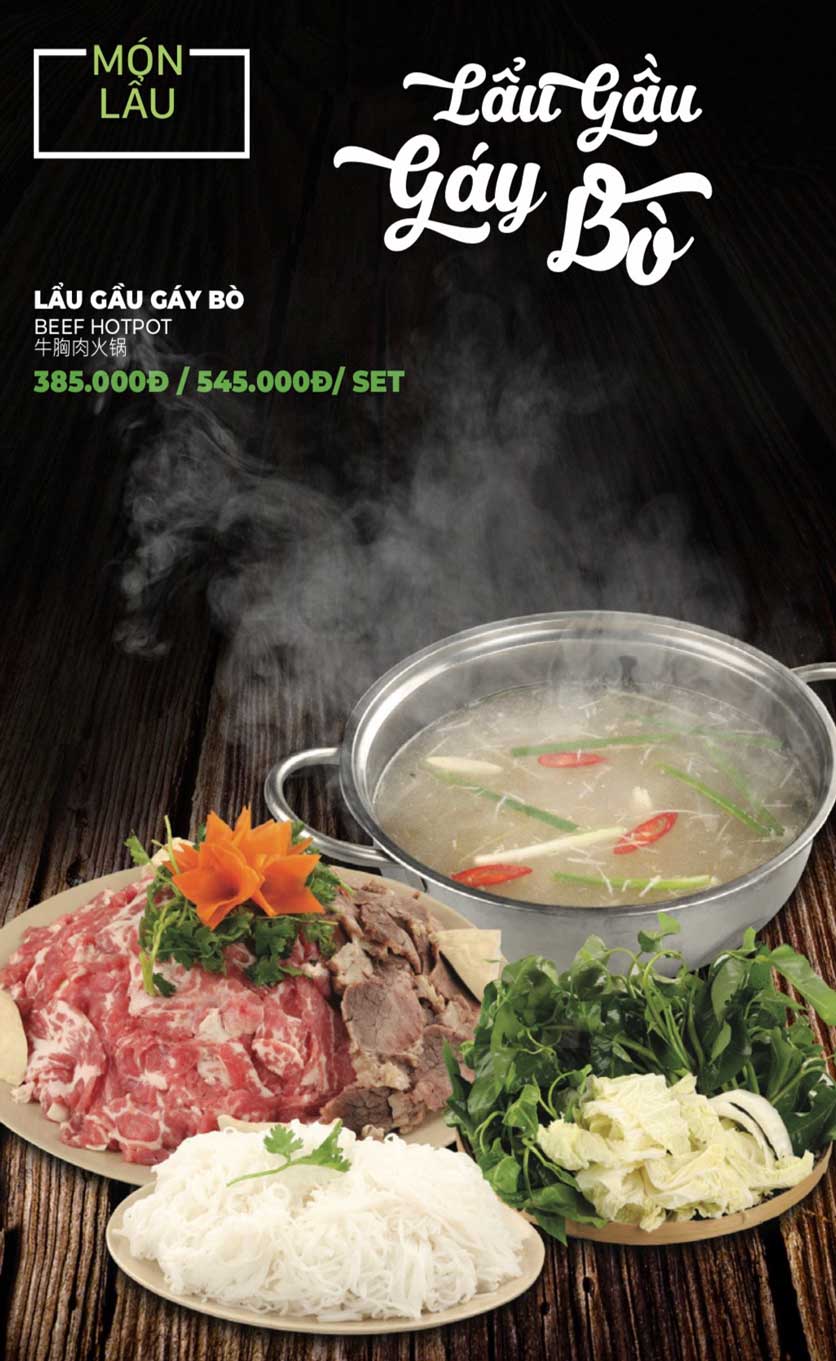 Menu Lẩu Sơn Tùng - Nguyễn Khánh Toàn 25 