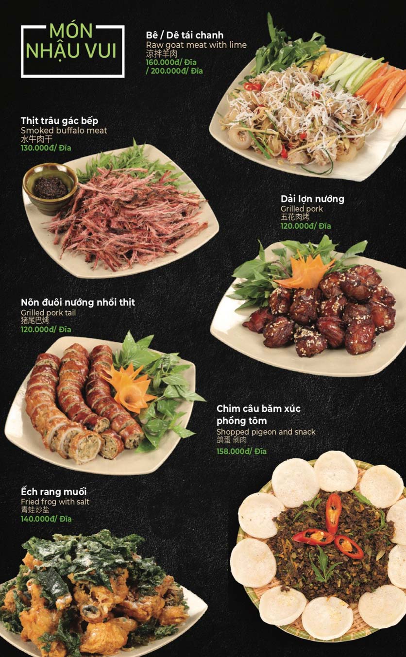 Menu Lẩu Sơn Tùng - Nguyễn Khánh Toàn 42 