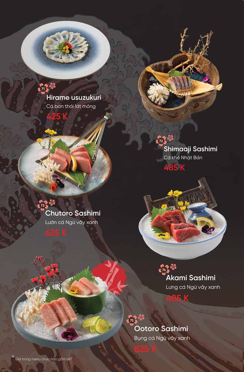 Menu Minori - Vinhome Ocean Park 11 