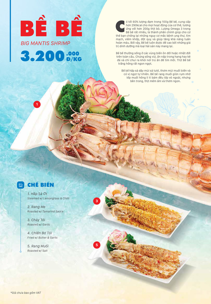 Giảm Giá Các Loại Hải Sản-9