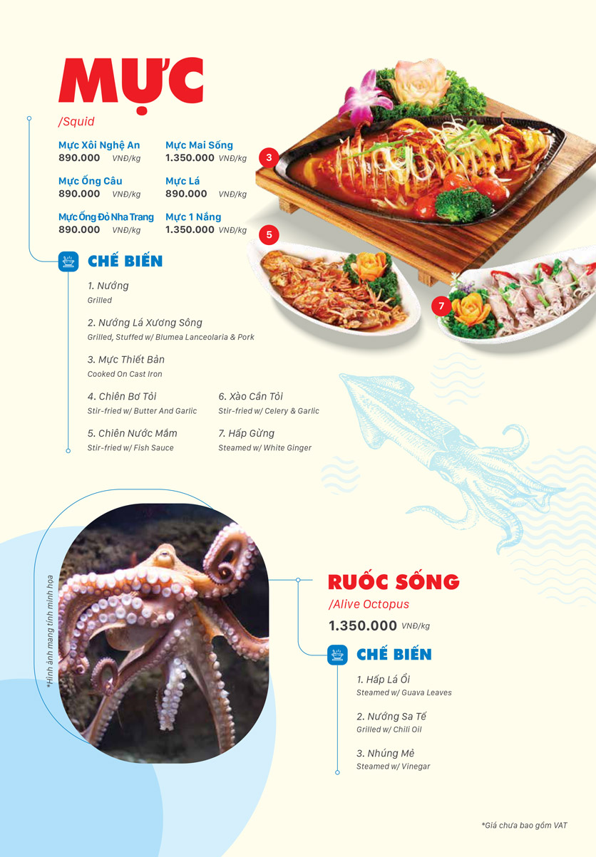 Giảm Giá Các Loại Hải Sản-5
