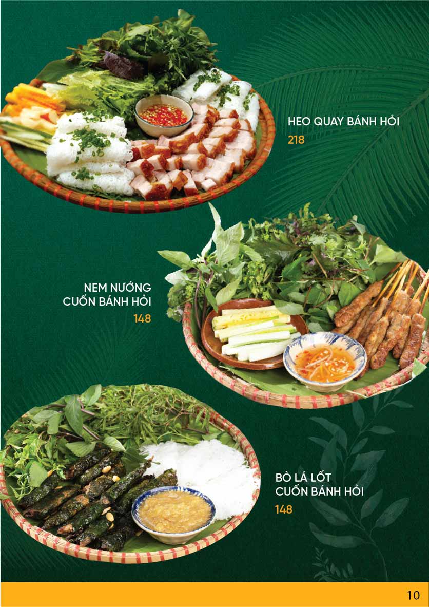 Menu Phương Nam - Aeon Mall Hà Đông 13 