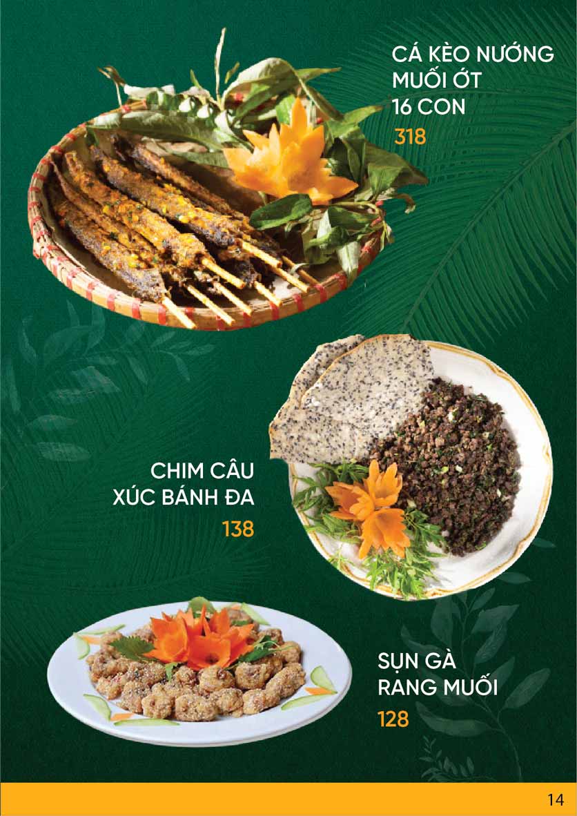 Menu Phương Nam - Aeon Mall Hà Đông 17 
