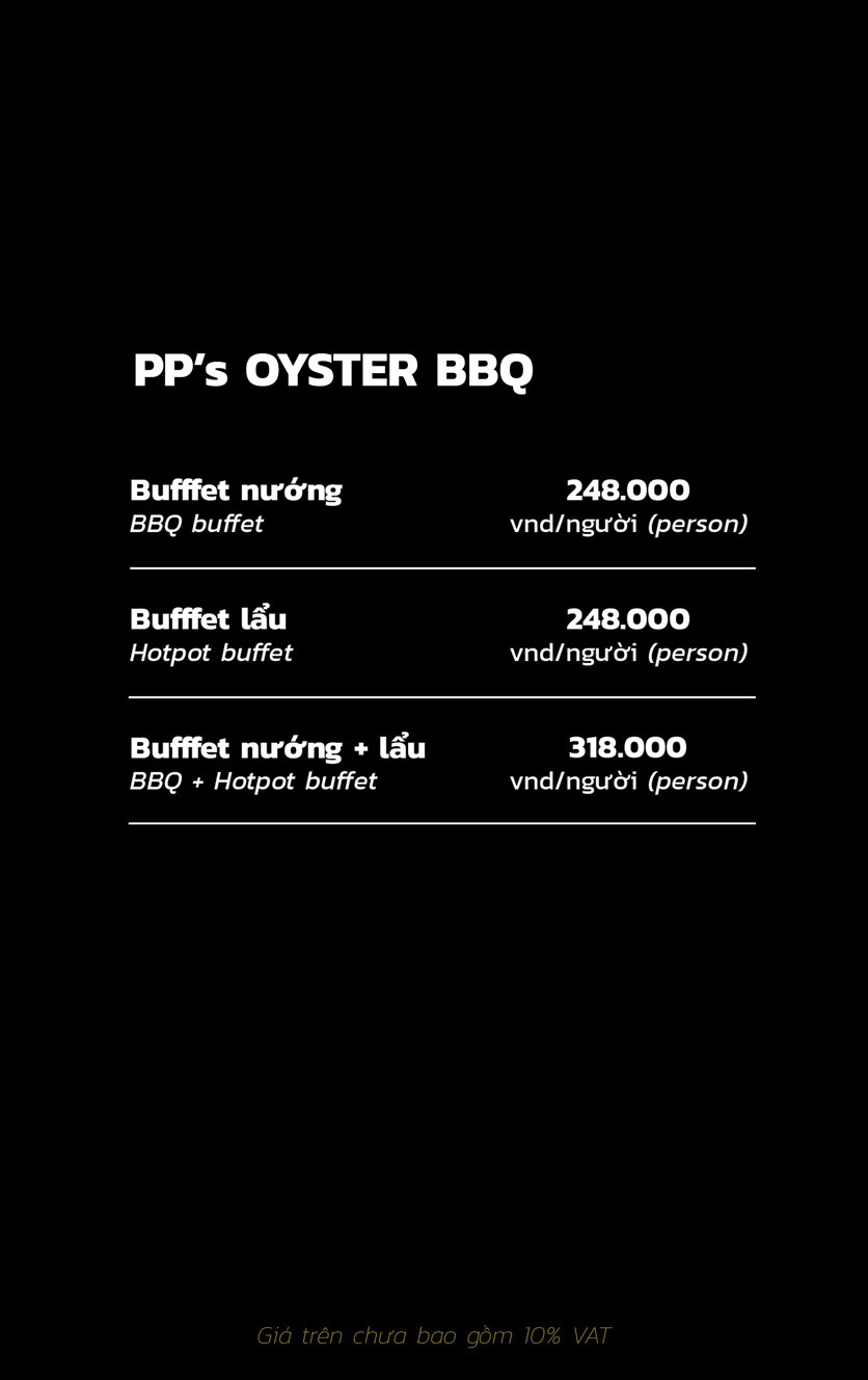 Menu PP’s BBQ & Hotpot - Phan Chu Trinh 1