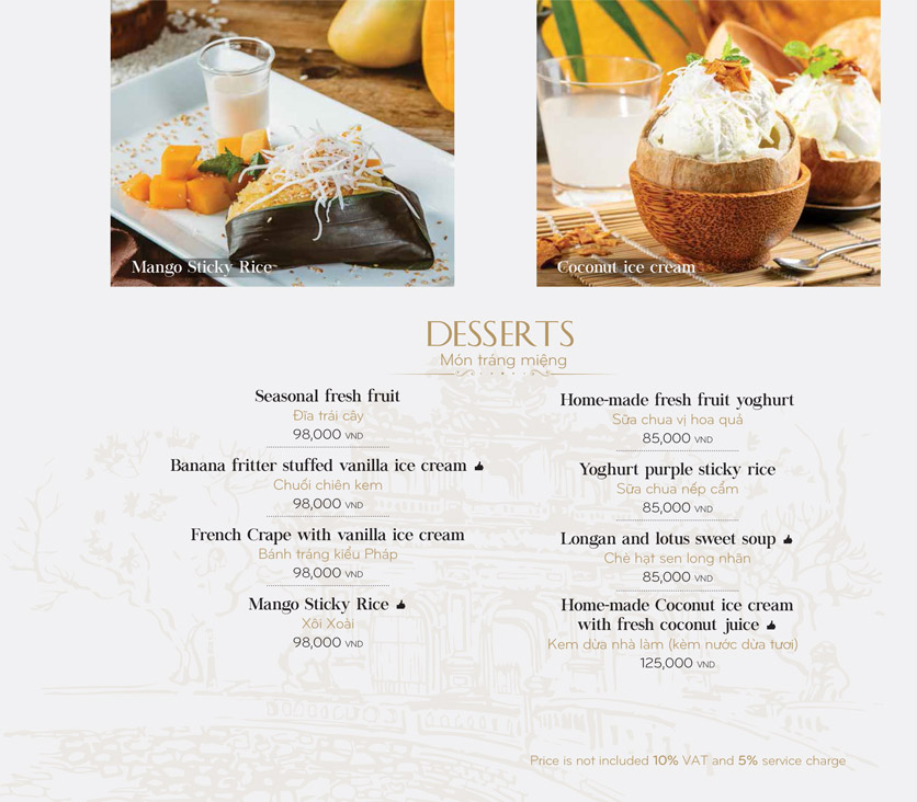 Menu Rice Bistro - Hàng Mành 9 