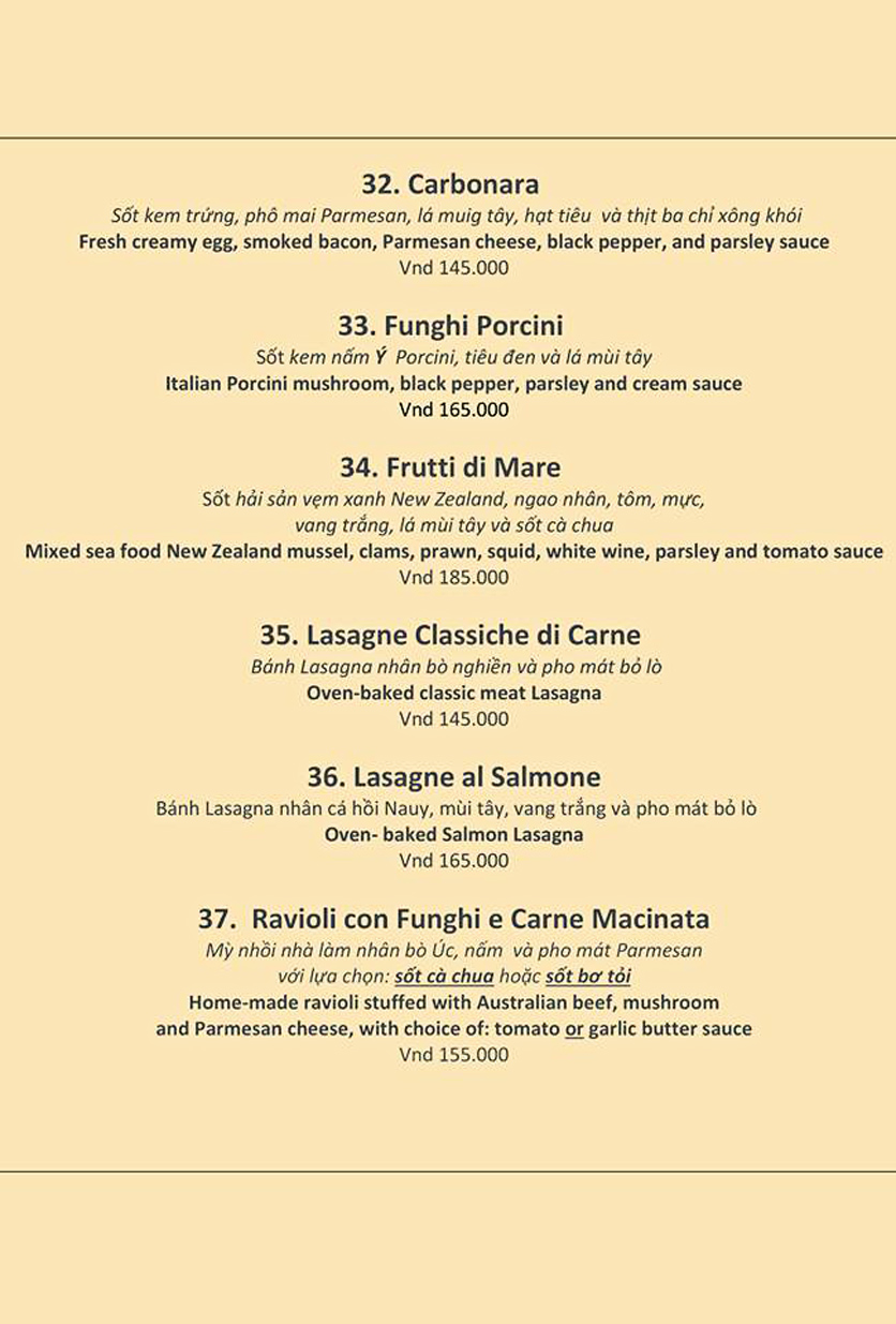 Menu Rustico - Phúc Tân 3