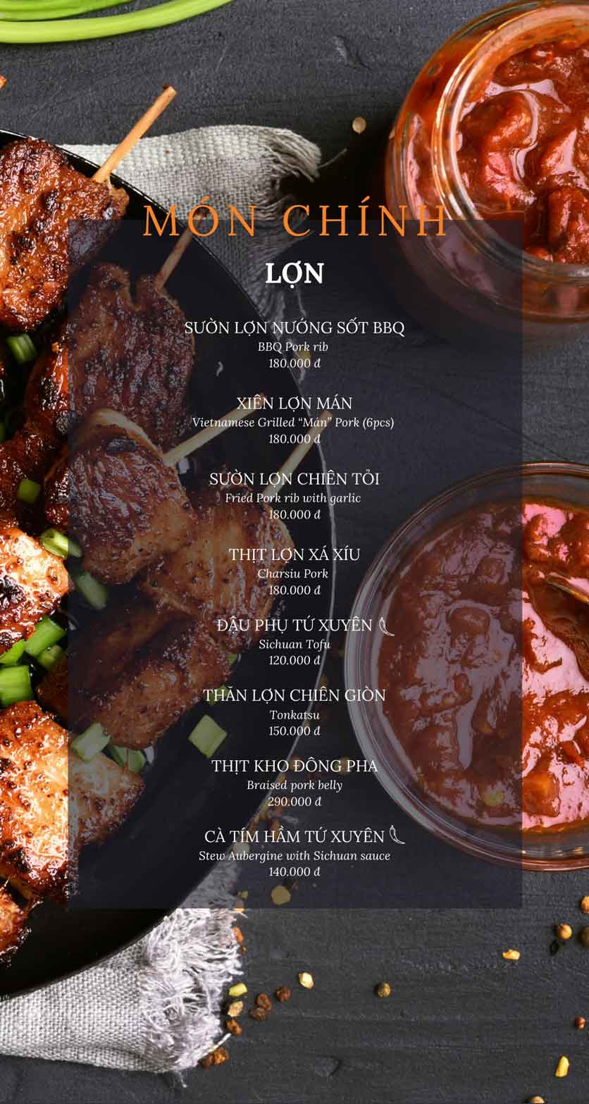 Menu SIGN By A1 - Trung Hòa 4
