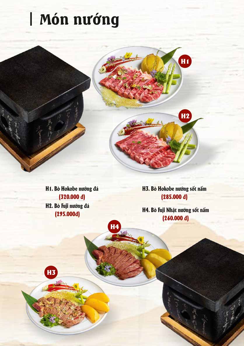 Menu Sio Sushi - Lê Đại Hành 10 