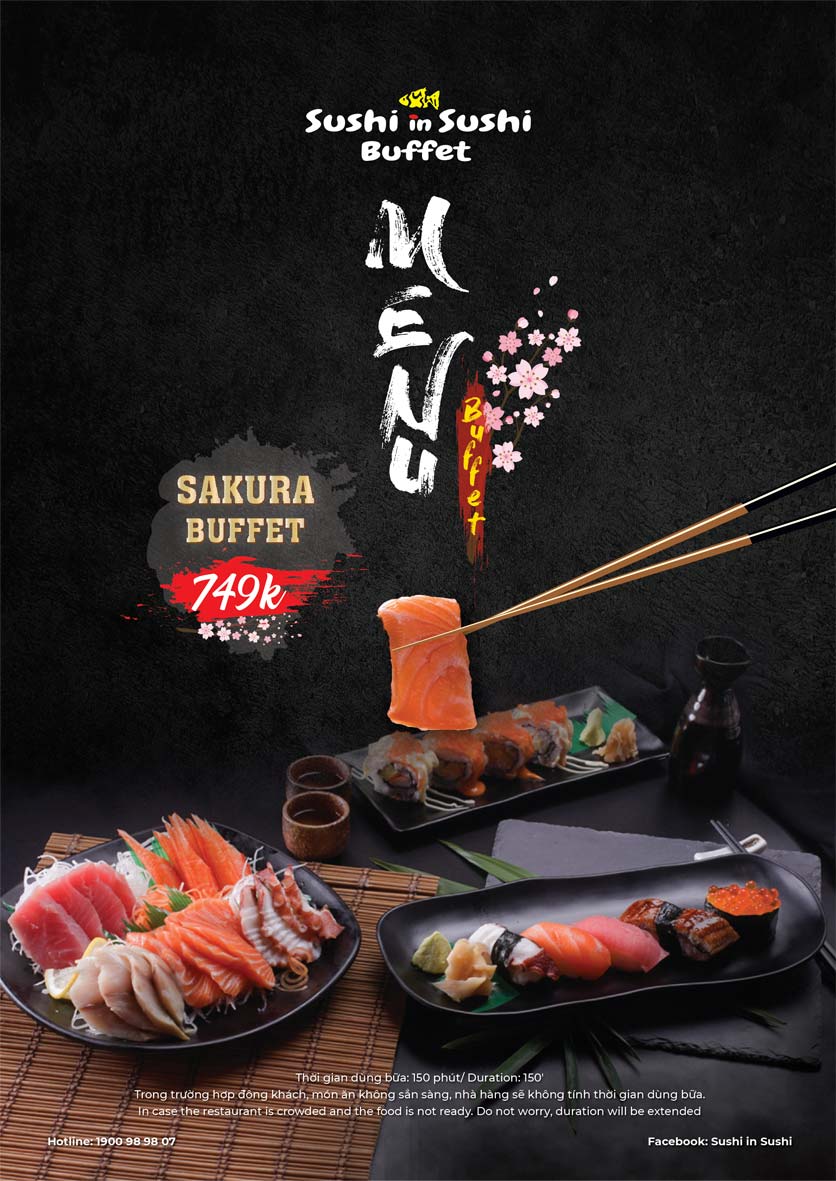 Menu Sushi in Sushi - Nowzone 20 