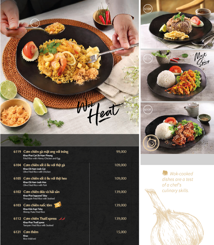 Menu ThaiExpress - Ocean Park 11 